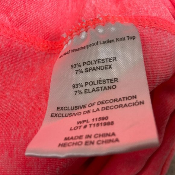 32 Degree Cool Woman's Coral Racer Back Tank Exercise Top Size Med Adjustable Co - Picture 4 of 9